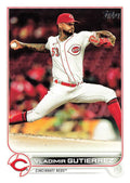 Vladimir Gutierrez #631 Cincinnati Reds | 2022 Topps