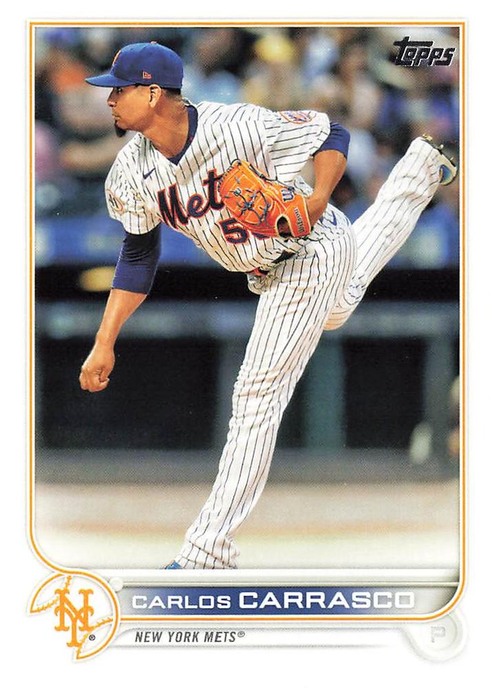 Carlos Carrasco #633 New York Mets | 2022 Topps