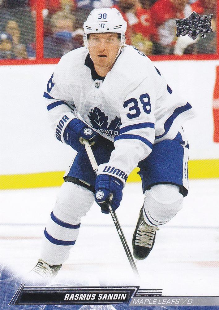 Rasmus Sandin #634 Toronto Maple Leafs | 2022-23 Upper Deck