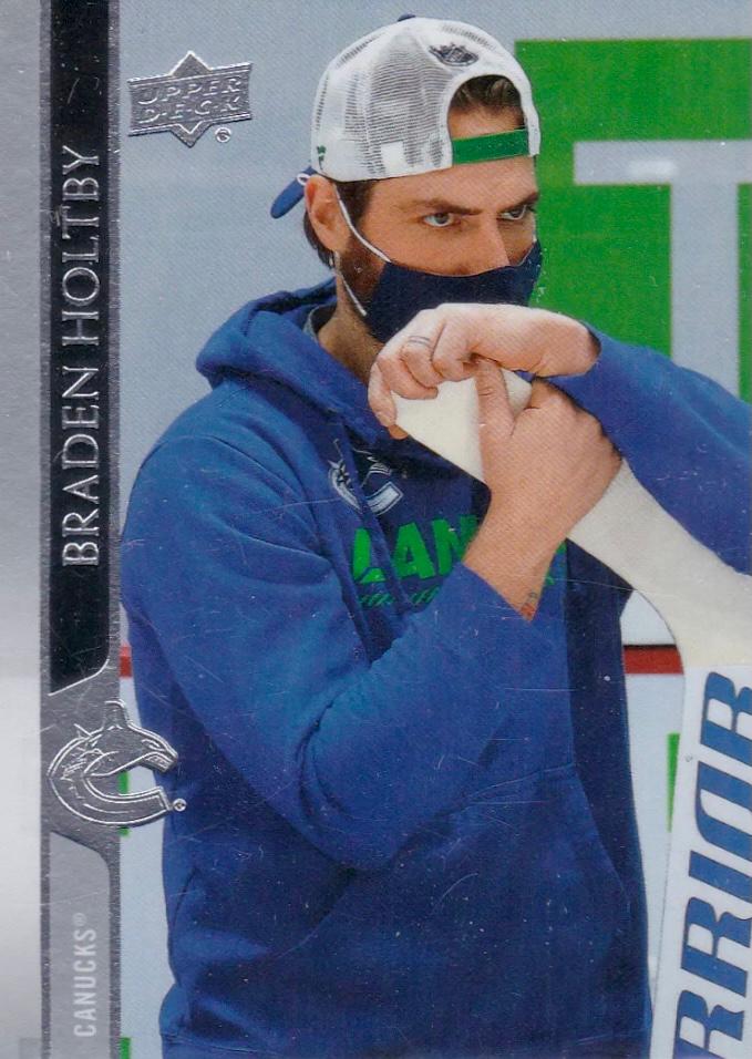 Braden Holtby #635 Vancouver Canucks | 2020-21 Upper Deck