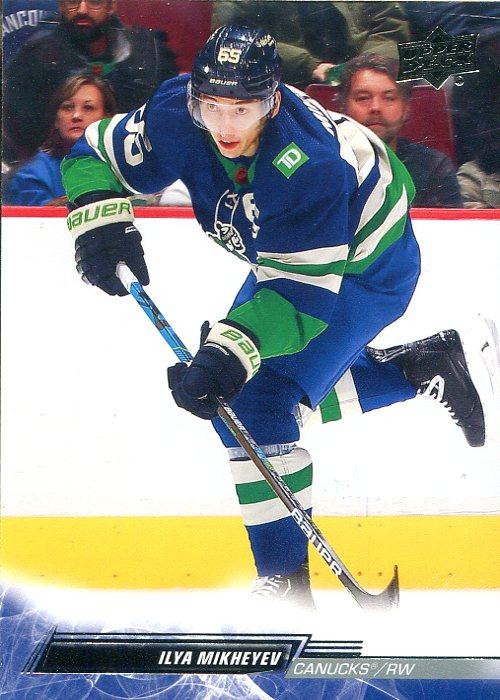 Ilya Mikheyev #635 Vancouver Canucks | 2022-23 Upper Deck