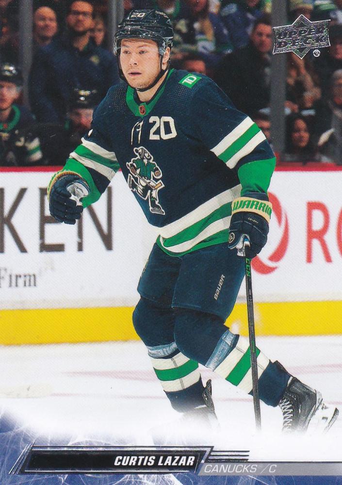 Curtis Lazar #636 Vancouver Canucks | 2022-23 Upper Deck