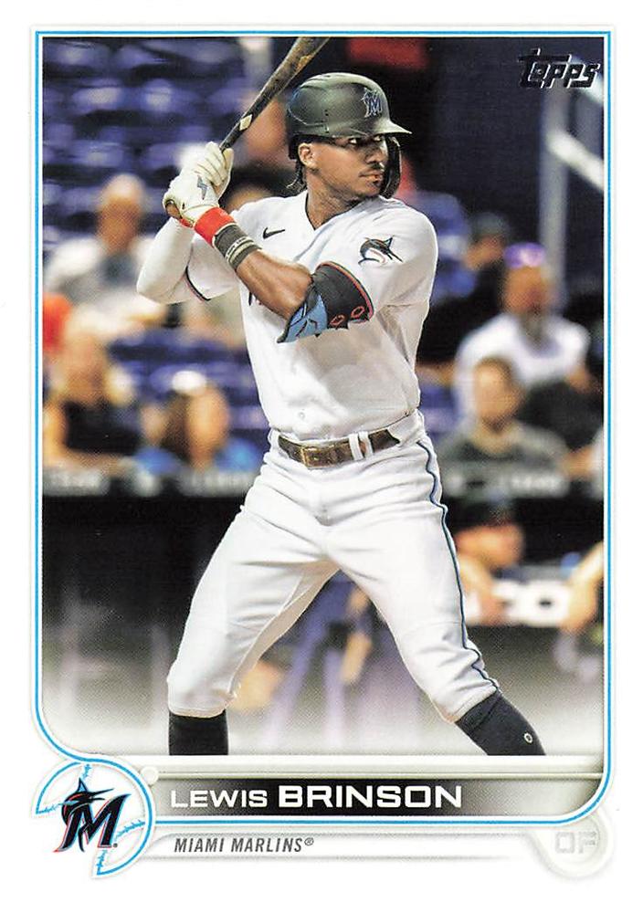Lewis Brinson #638 Miami Marlins | 2022 Topps