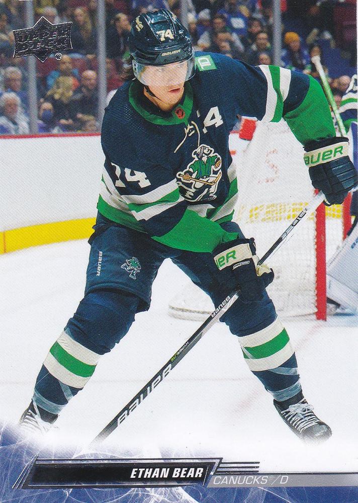 Ethan Bear #638 Vancouver Canucks | 2022-23 Upper Deck
