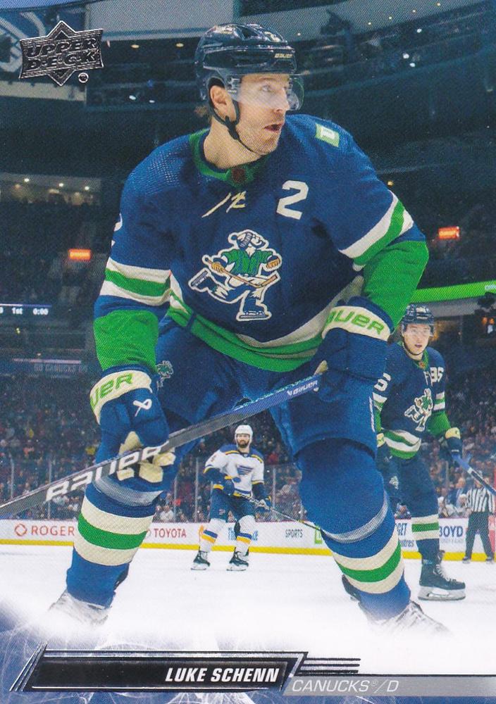 Luke Schenn #639 Vancouver Canucks | 2022-23 Upper Deck
