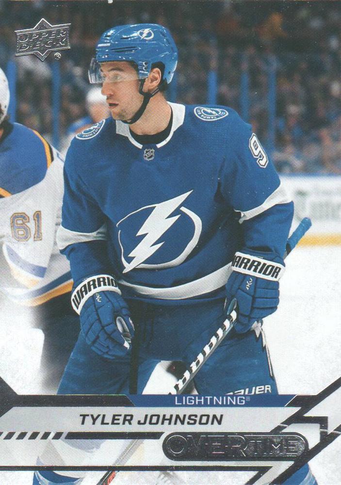 Tyler Johnson #63 Tampa Bay Lightning | 2020-21 Upper Deck Overtime