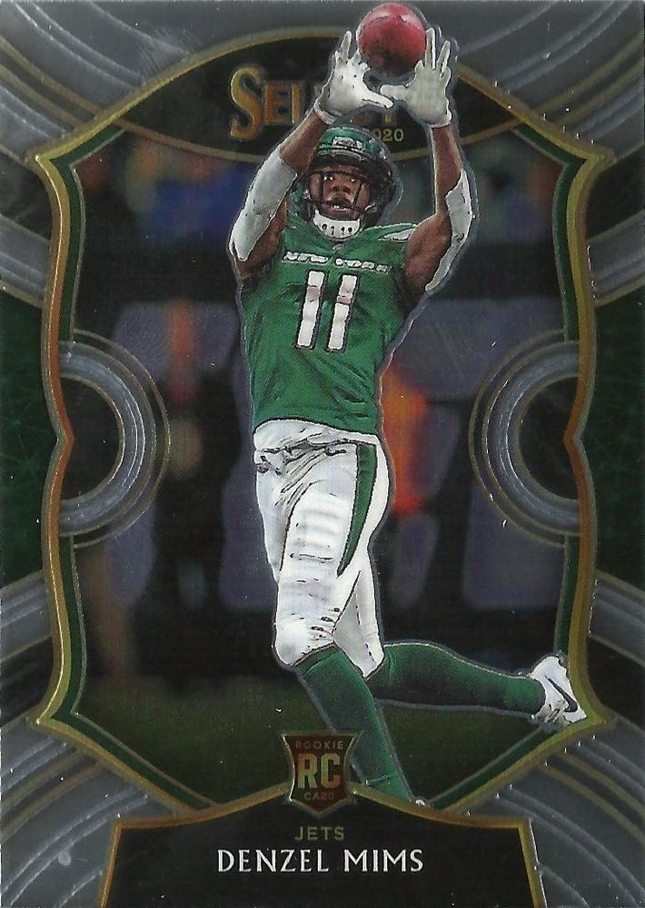 Denzel Mims #63 New York Jets | 2020 Panini Select |  | NFL Football