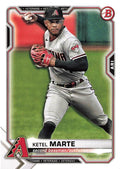 Ketel Marte #63 Arizona Diamondbacks | 2021 Bowman