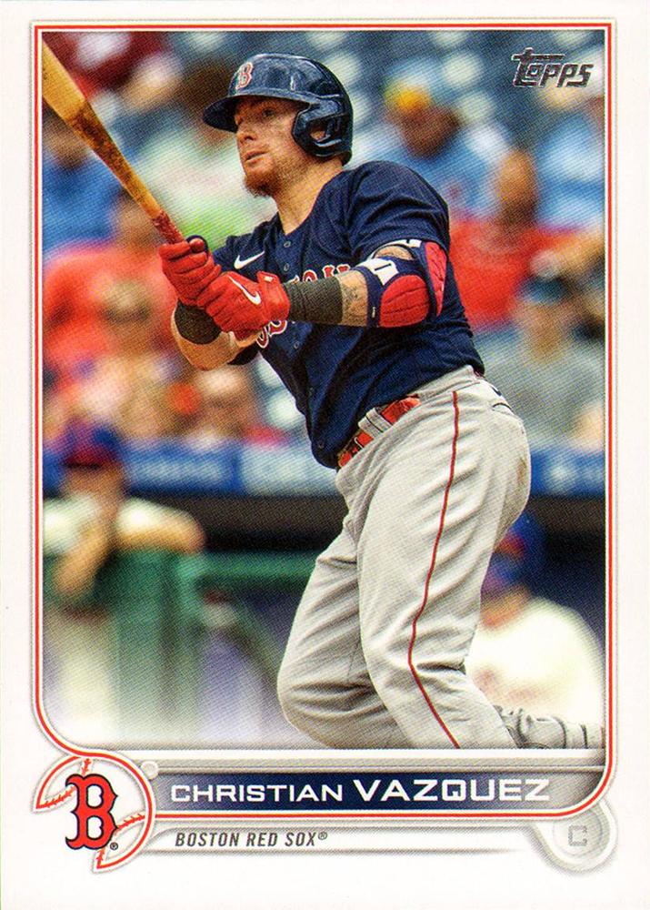 Christian Vazquez #63 Boston Red Sox | 2022 Topps