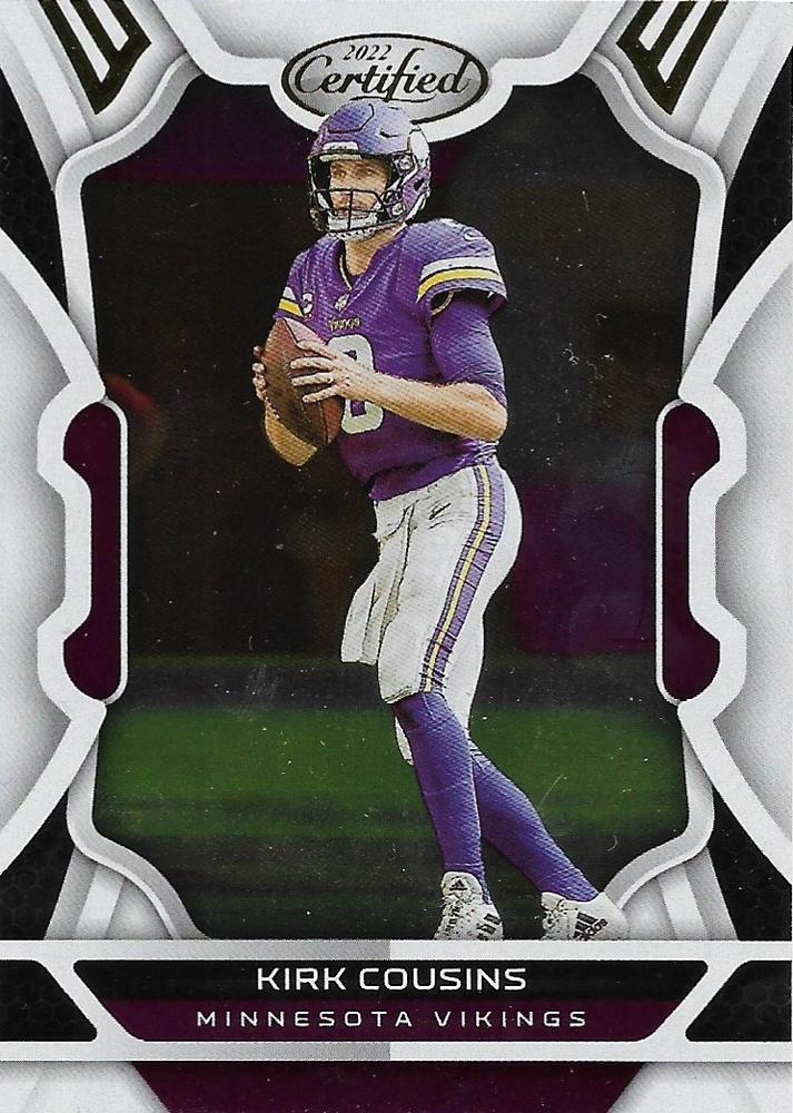 Kirk Cousins #63 Minnesota Vikings | 2022 Panini Certified | NFL Football