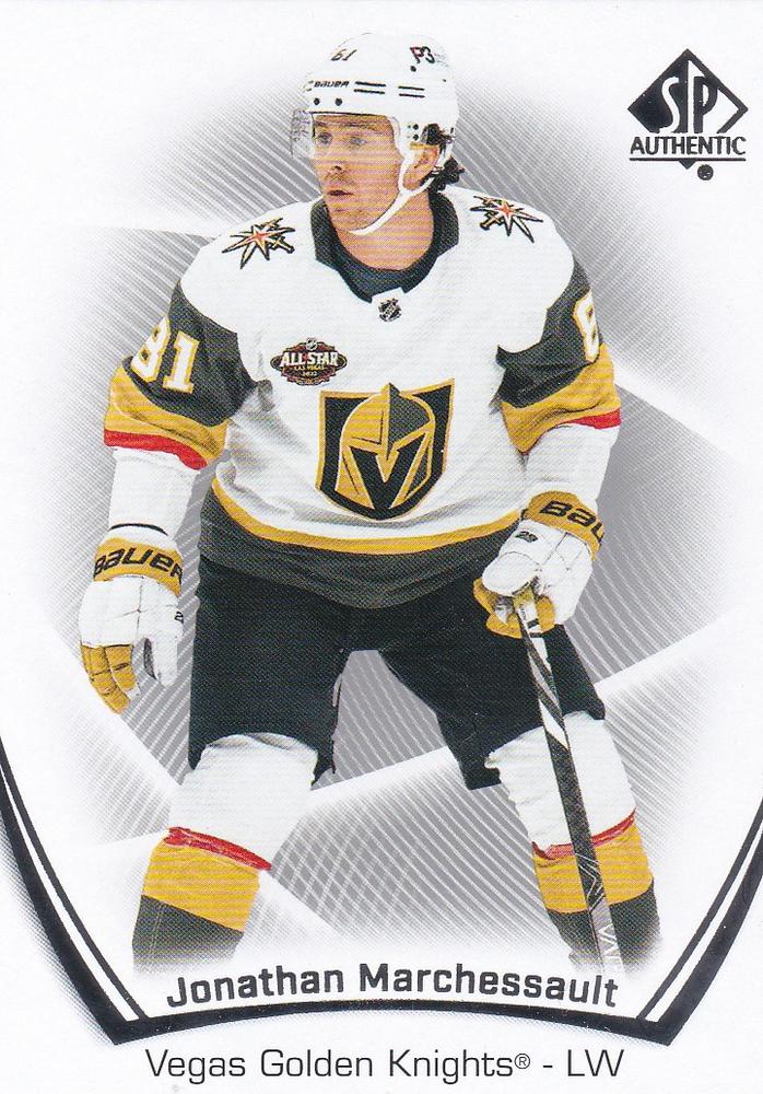 Jonathan Marchessault #63 Vegas Golden Knights | 2021-22 SP Authentic