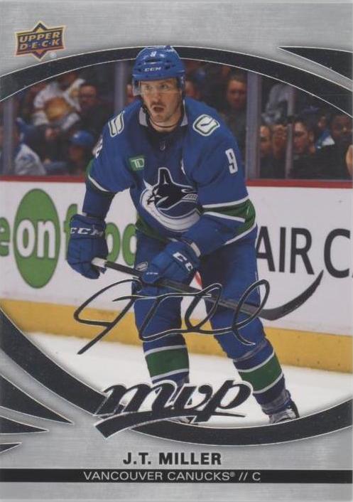 J.T. Miller #63 Vancouver Canucks | 2023-24 Upper Deck MVP Silver Script