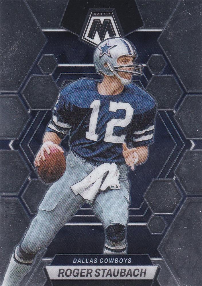 Roger Staubach #63 Dallas Cowboys | 2023 Panini Mosaic | NFL Football