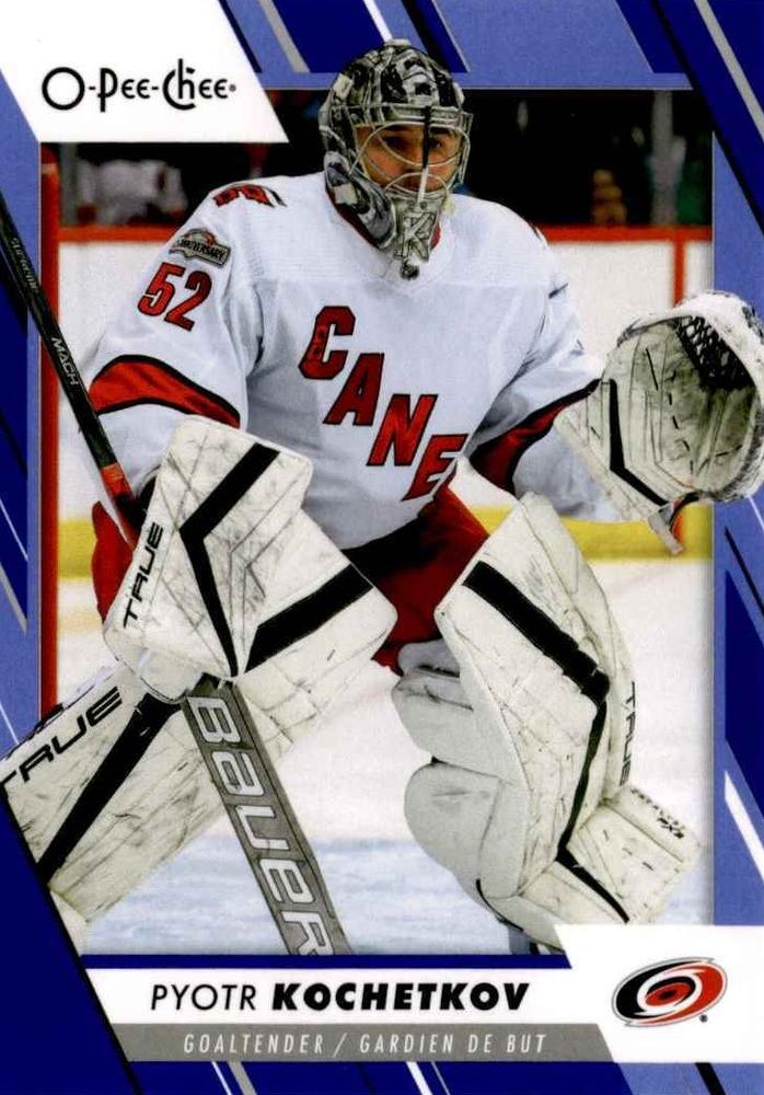 Pyotr Kochetkov #63 Carolina Hurricanes | 2023-24 O-Pee-Chee Blue Border