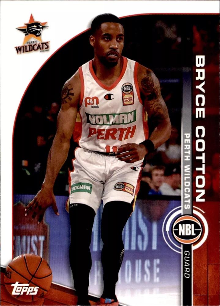 Bryce Cotton #63 Perth Wildcats | 2023-24 Topps NBL