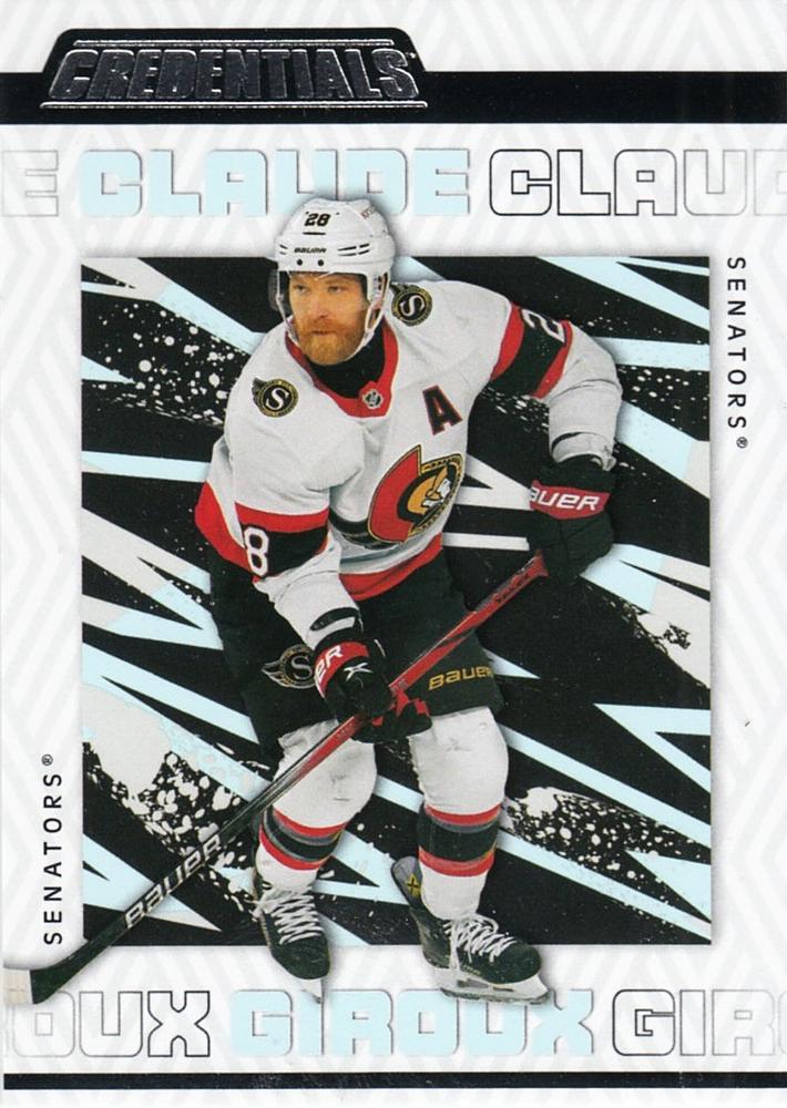 Claude Giroux #63 Ottawa Senators | 2023-24 Upper Deck Credentials