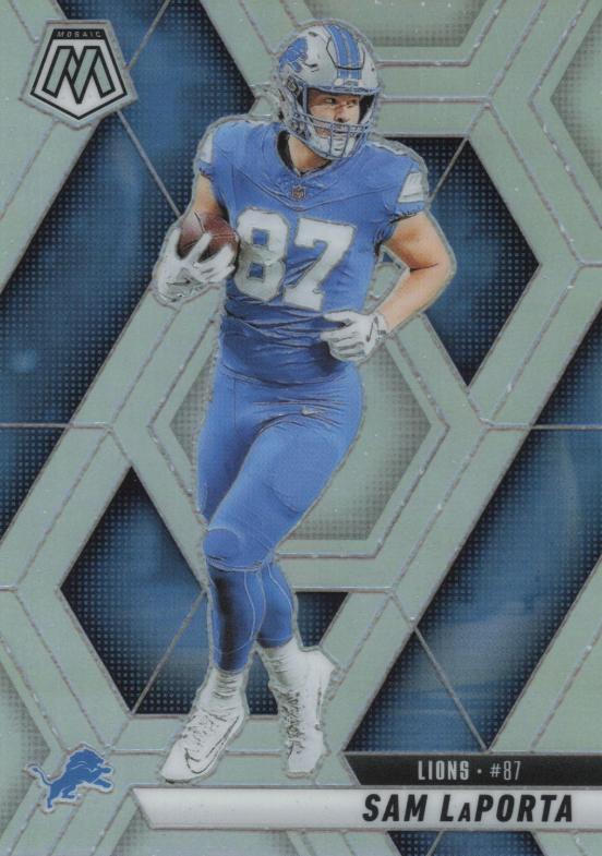 Sam LaPorta #63 Detroit Lions | 2025 Panini Mosaic | NFL Football