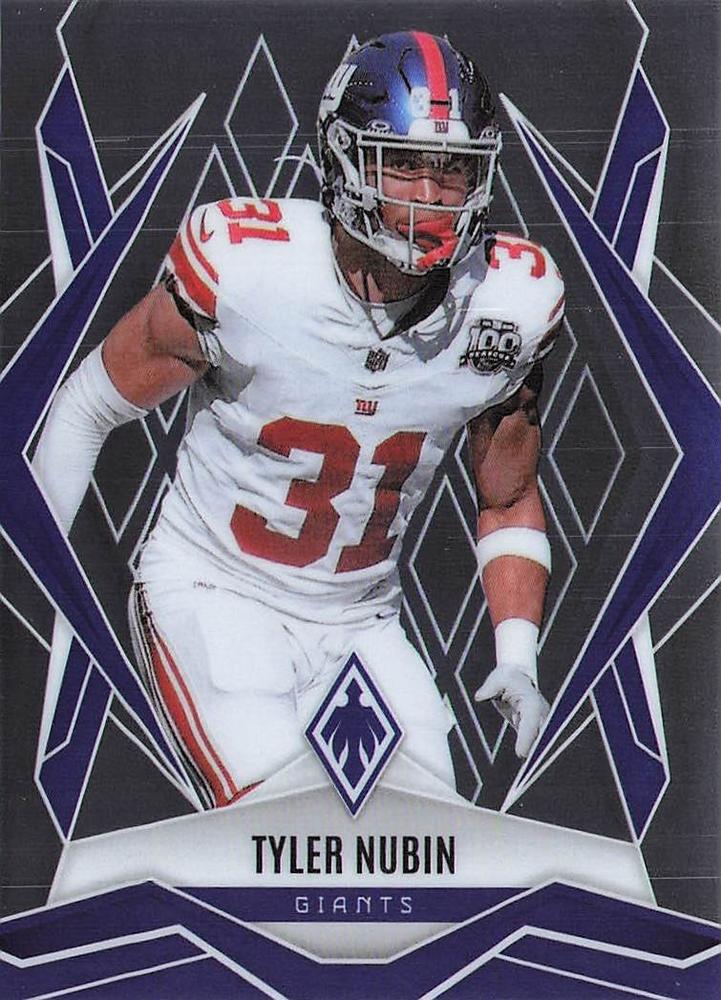 Tyler Nubin #63 New York Giants | 2025 Panini Phoenix | NFL Football