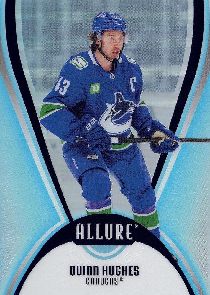 Quinn Hughes #63 Vancouver Canucks | 2025-26 Upper Deck Allure