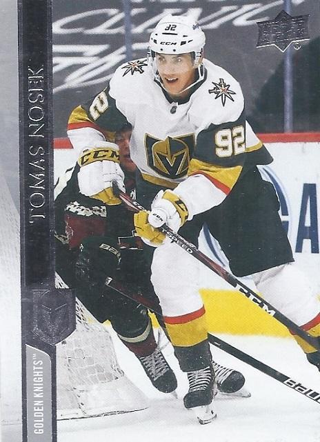 Tomas Nosek #640 Vegas Golden Knights | 2020-21 Upper Deck