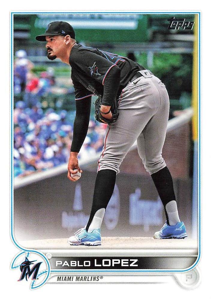 Pablo Lopez #644 Miami Marlins | 2022 Topps