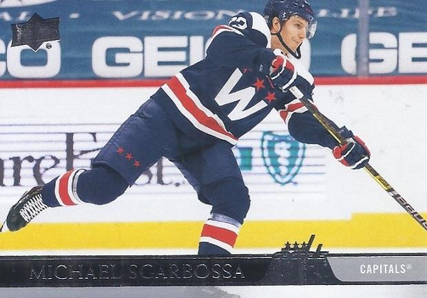Michael Sgarbossa #645 Washington Capitals | 2020-21 Upper Deck