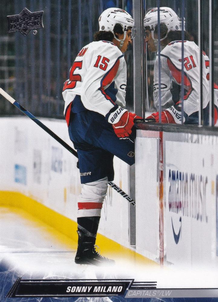 Sonny Milano Penalty Box #647 Washington Capitals | 2022-23 Upper Deck