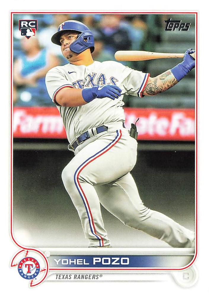 Yohel Pozo #649 Texas Rangers | 2022 Topps