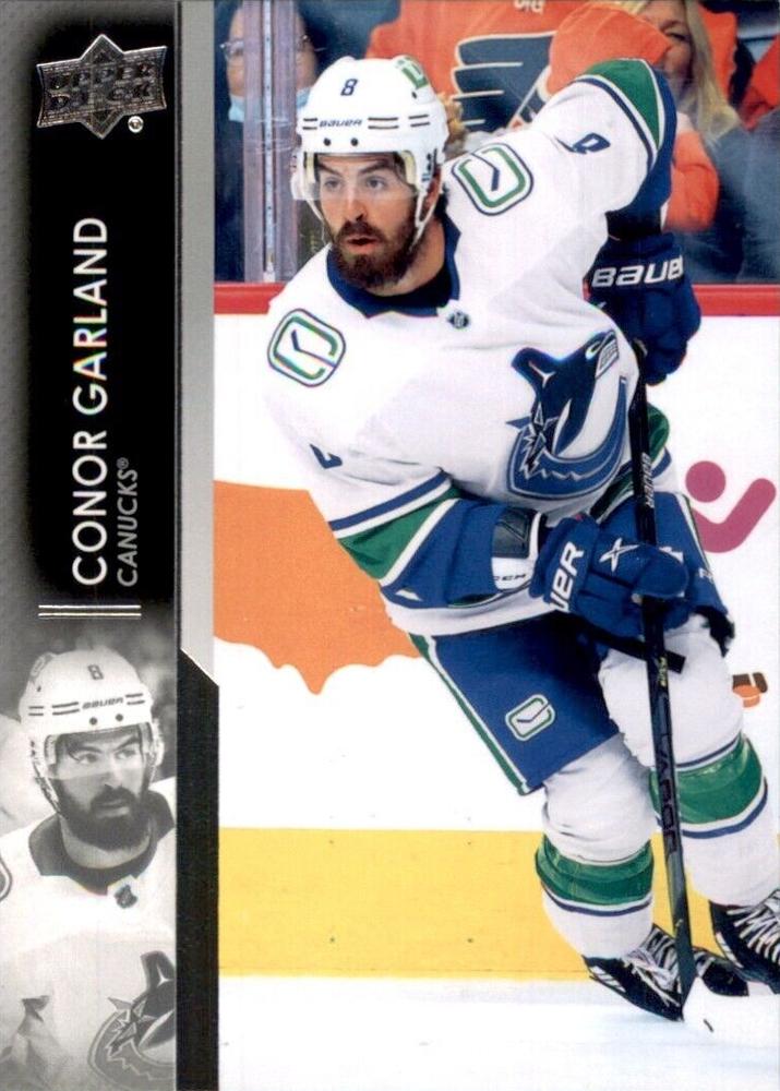 Conor Garland #649 Vancouver Canucks | 2021-22 Upper Deck