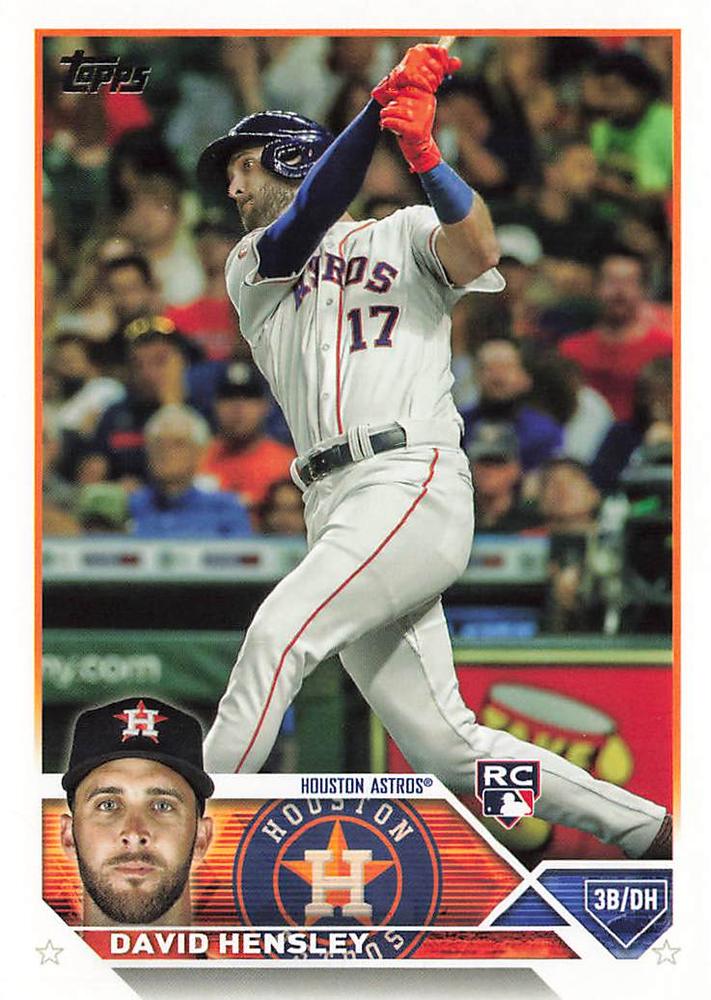 David Hensley #649 Houston Astros | 2023 Topps