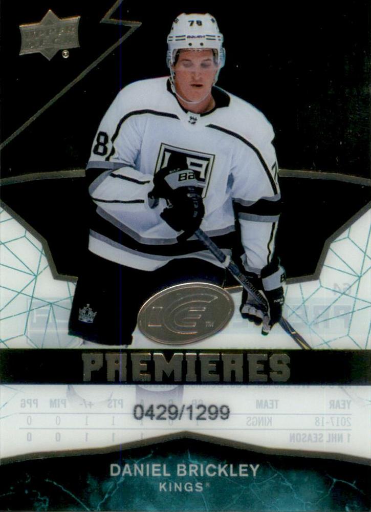 Daniel Brickley #64 Los Angeles Kings | 2018-19 Upper Deck Ice