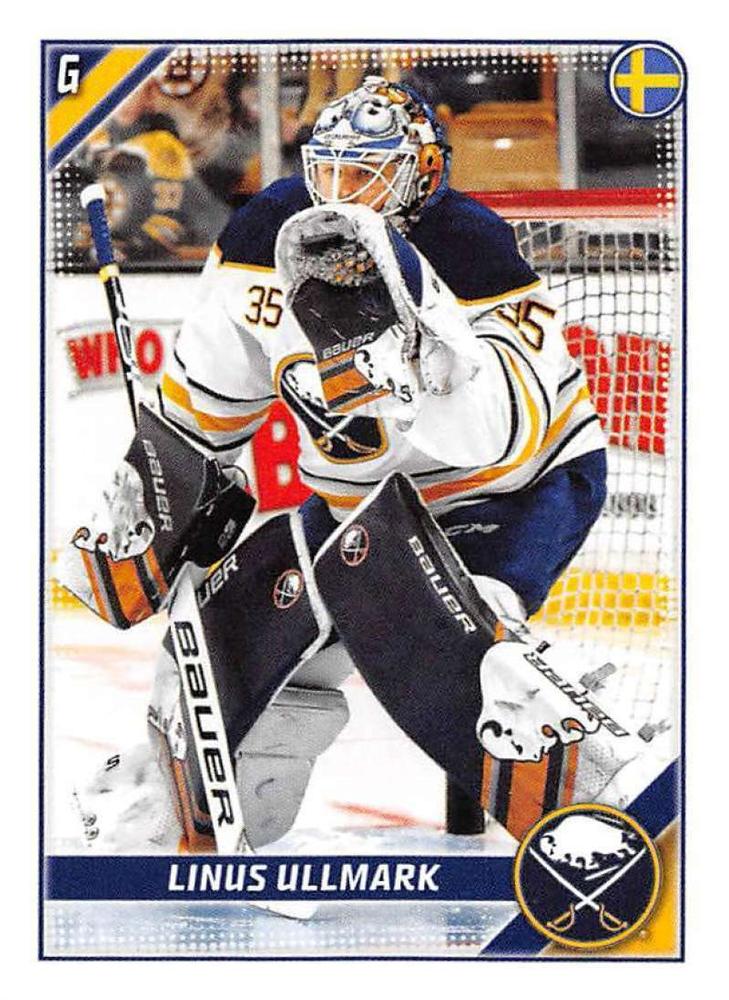 Linus Ullmark #64 Buffalo Sabres | 2019-20 Topps NHL Sticker Collection