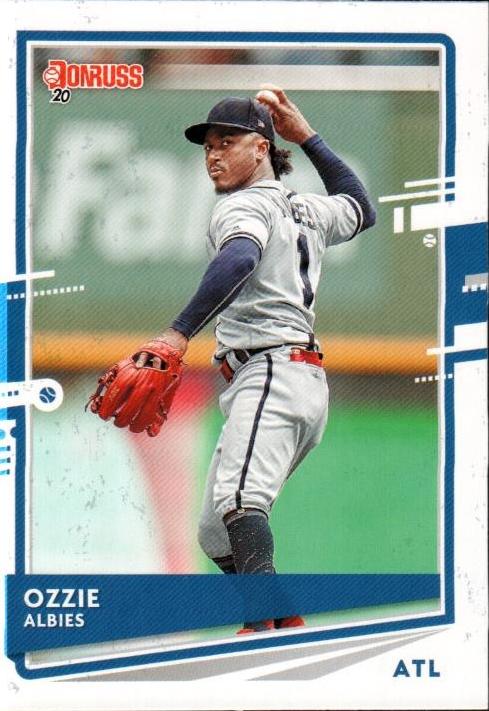 Ozzie Albies #64 Atlanta Braves | 2020 Donruss
