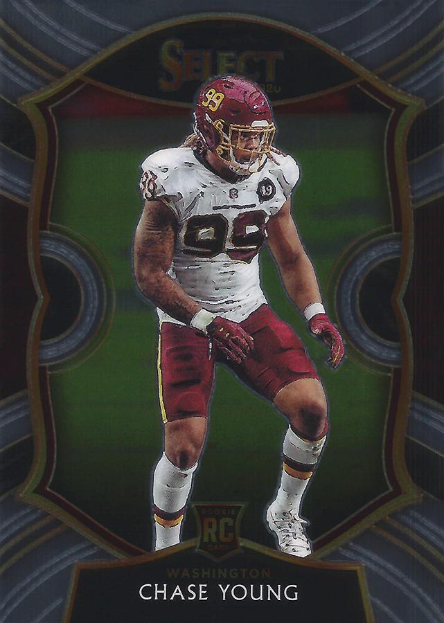Chase Young #64 Washington Football Team | 2020 Panini Select |  | NFL Football