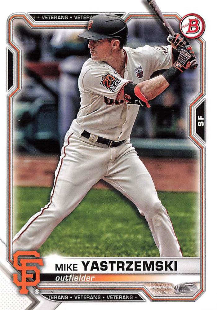 Mike Yastrzemski #64 San Francisco Giants | 2021 Bowman