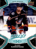 Oliver Bjorkstrand #64 Columbus Blue Jackets | 2021-22 Upper Deck MVP