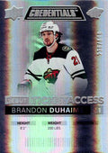 Brandon Duhaime #64 Minnesota Wild | 2021-22 Upper Deck Credentials