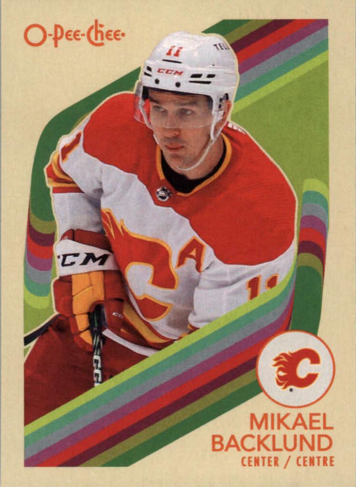 Mikael Backlund #64 Calgary Flames | 2023-24 O-Pee-Chee Retro