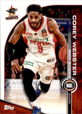 Corey Webster #64 Perth Wildcats | 2023-24 Topps NBL