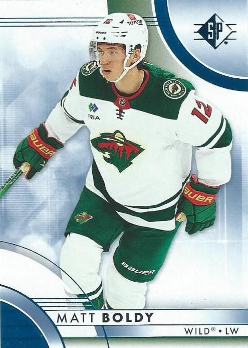 Matt Boldy #64 Minnesota Wild | 2023-24 SP Blue
