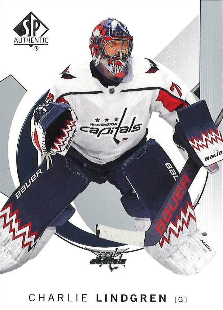 Charlie Lindgren #64 Washington Capitals | 2024-25 SP Authentic