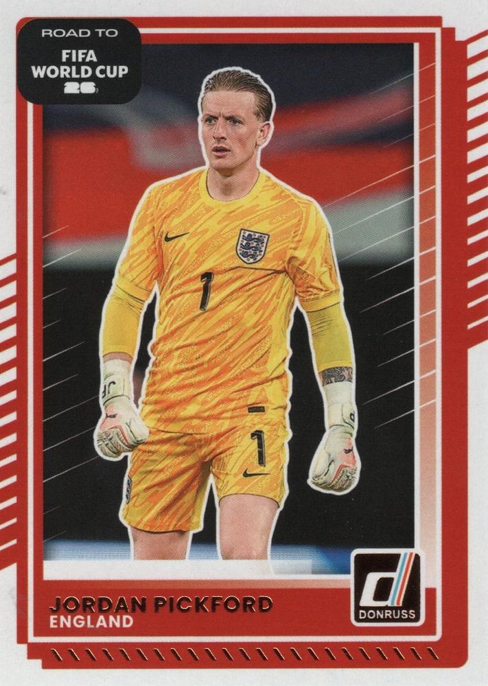 Jordan Pickford #64 England | 2025-26 Donruss Road to FIFA World Cup