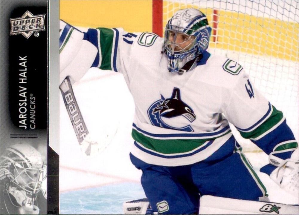 Jaroslav Halak #650 Vancouver Canucks | 2021-22 Upper Deck