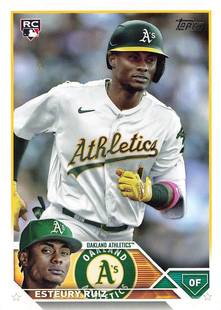 Esteury Ruiz #650 Oakland Athletics | 2023 Topps