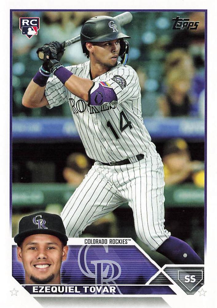 Ezequiel Tovar #651 Colorado Rockies | 2023 Topps