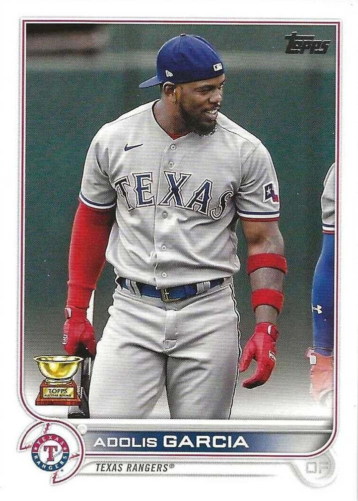 Adolis Garcia #652 Texas Rangers (Gray jersey) | 2022 Topps