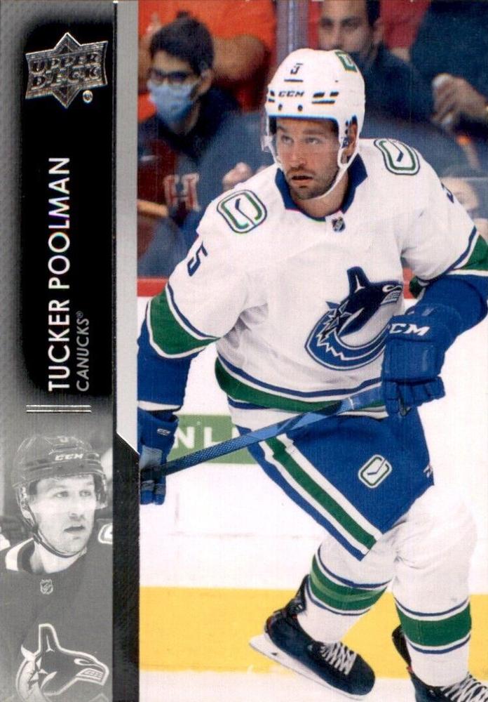 Tucker Poolman #652 Vancouver Canucks | 2021-22 Upper Deck