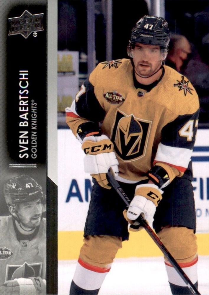 Sven Baertschi #653 Vegas Golden Knights | 2021-22 Upper Deck