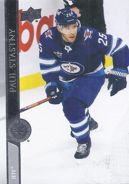 Paul Stastny #654 Winnipeg Jets | 2020-21 Upper Deck