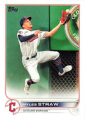 Myles Straw #654 Cleveland Guardians | 2022 Topps